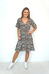 The Helen Dress - Mosaic Sky... dubai outfit dress brunch fashion mums